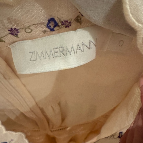 Zimmermann patience plunge mini dress - Picture 4 of 4